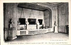 CPA Chambord le Chateau Chambre a coucher de Louis XIV 