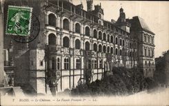 CPA Blois le Chateau la Facade Francois Ier 