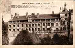 CPA Chateau de Blois Facade de Francois Ier 