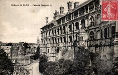 CPA Chateau de Blois Facade Francois Ier 
