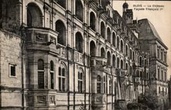 CPA Blois Le Chateau Facade Francois Ier 