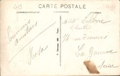 CPA Chambord L et C le Chateau mon hist Commence en 1526 Facade Sud 