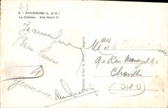 CPA Chambord L et C le Chateau Aile Henri II 