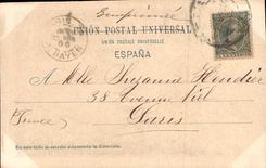 CPA Murillo la Virgen del Rosario 