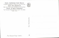 CPA La Vierge detail De H Maagh 