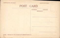 CPA Madonna en prayer 