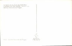 CPA Le Maitre dit du Cycle de Vyssi Brod l'Adoration des Mages galerie nationale de Prague 