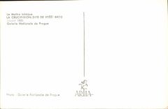 CPA Le Maitre tcheque la Crucifiction dite de Vyssi Brod avant 1440 galerie nationale de Prague 