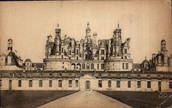 CPA Chambord Le Chateau Facade meridionale 
