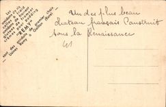 CPA Chateau de Chambord Les amidans de riz colles a froid amidans de froment cremes pour pudding Rem