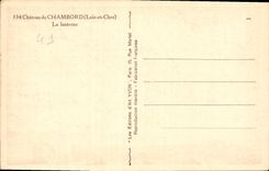 CPA Chateau de Chambord Loir et Cher La Ianterne 