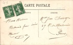 CPA Chambord Le Chateau Aile Francois I 