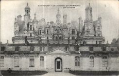 CPA Loir et Cher Chateau de Chambord Les Combles 