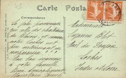 CPA Chateau de Chambord Lanterne du Grand Escalier 