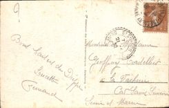 CPA Coucher de Soleil 