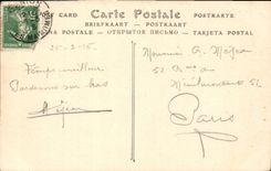 CPA Menton la Vieille Ville Bateau