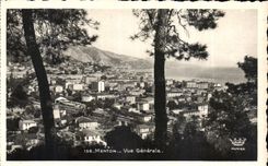 CPA Menton vue generale 