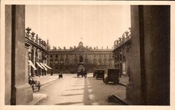 CPA Nancy la Ville aux Portes d'Or l'Hotel de Ville vue prise de l'Arc de Triomphe 