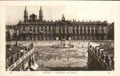 CPA Nancy l'hotel de Ville 