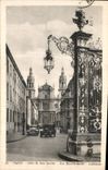 CPA Nancy Grille de Jean Lamour Rue Maurice Barres Cathedrale 