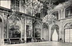 CPA Nancy l'Hotel de Ville le Salon Carree 