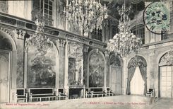 CPA Nancy l'Hotel de Ville le Salon Carree 