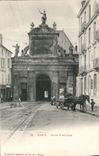 CPA Nancy Porte St Georges Attelage Cheval