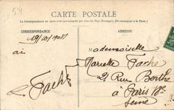 CPA Nancy Porte Saint Georges Attelage Cheval