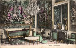 CPA Palais de Versailles S et M Appartement du Pape Pie 