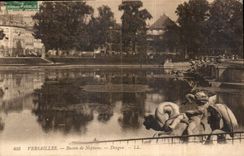 CPA Versailles Bassin de Neptune Dragon 