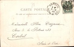 CPA Versailles S et O la Grille d'honneur du Palais 