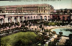 CPA Versailles le Chateau et l'Orangerie 