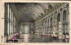 CPA Palais de Versailles Galerie des Glaces 