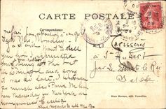 CPA Versailles Trianon Laiterie et Tour de Malborough 