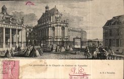 CPA Vue particuliere de la Chapelle du Chateau de Versailles 