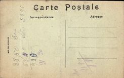 CPA Palais de Versailles facade cote de la Terrasse 