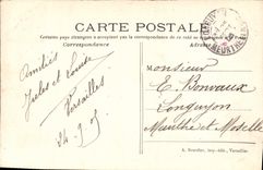 CPA Panorama de Versailles 