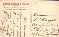 CPA Splendeaur et charmes de Versailles Petit Trianon le moulin de Marie Antoinette 