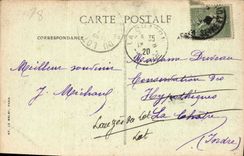 CPA Versailles galerie des Glaces ou fut signe le Traite de Paix le 28 Juin 1919 