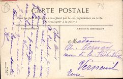 CPA Parc de Versailles Les parterres 