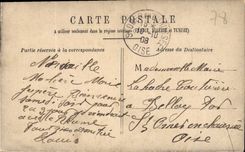 CPA Versailles Le Petit Trianon La Chambre a coucher de Marie antoinette 