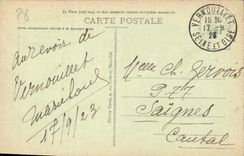 CPA Versailles Musee des Voitures Voiture du Sacre de Charles X