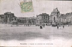 CPA Versailles Facade du Chateau de Versailles 