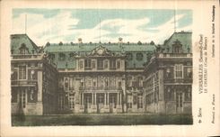 CPA Versailles Seine & Oise Le Chateau Cour de Marbre 