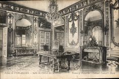 CPA Palais de Versailles salle du conseil des Ministres 