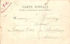 CPA Vue du Chateau et d'une partie de la Ville de Versailles 