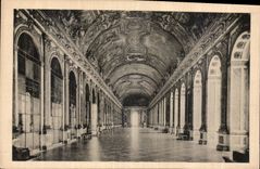 CPA Palais de Versailles galerie des glaces 