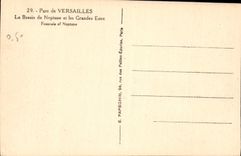 CPA Parc de Versailles le Bassin de Neptune et les Grandes Eaux 