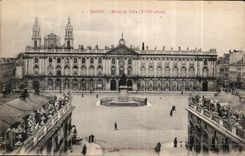 CPA Nancy Hotel de Ville XVIII siecle 