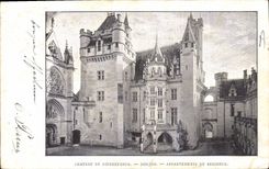 CPA Chateau de Pierrefonds Donjon Appartements du Seigneur 